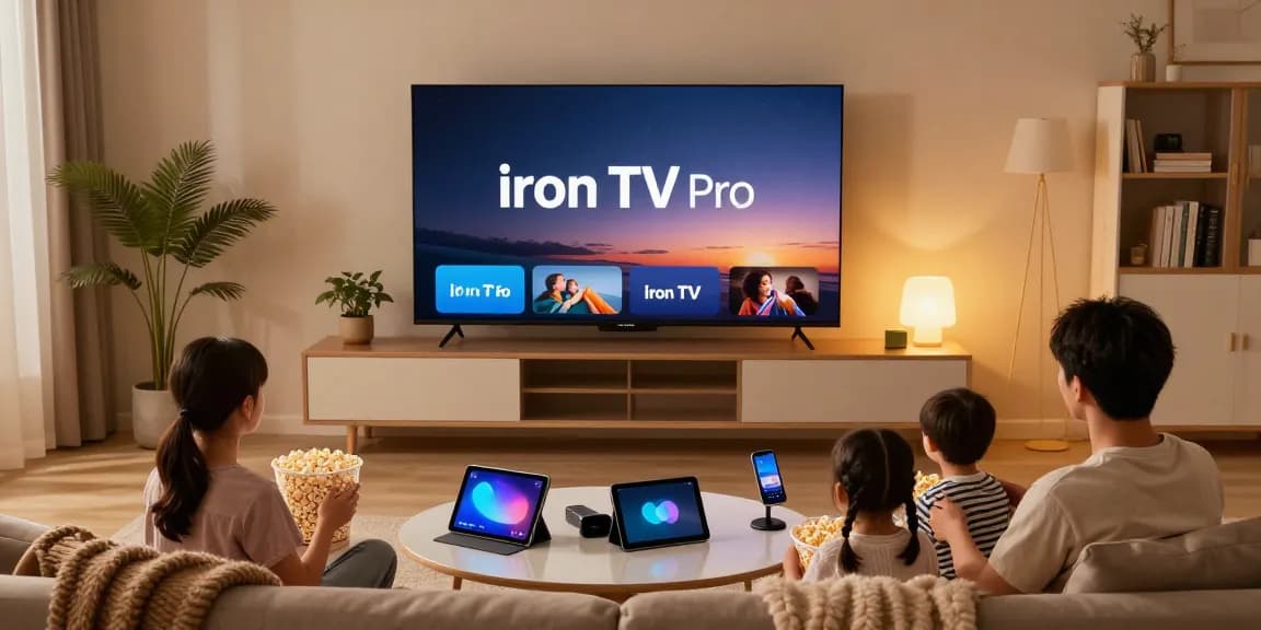 Regardez un film en famille avec Iron TV Pro en streaming HD.